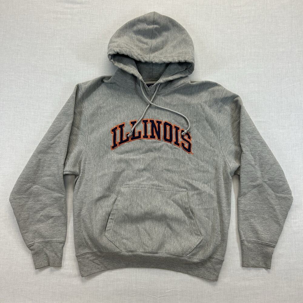 University of Illinois Fighting Illini Hoodie Men's Small College NCAA Pullover